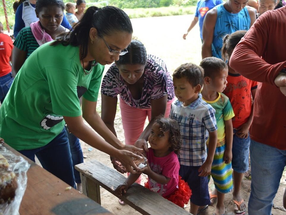 Ação social promove cuidado e esperança para crianças e famílias